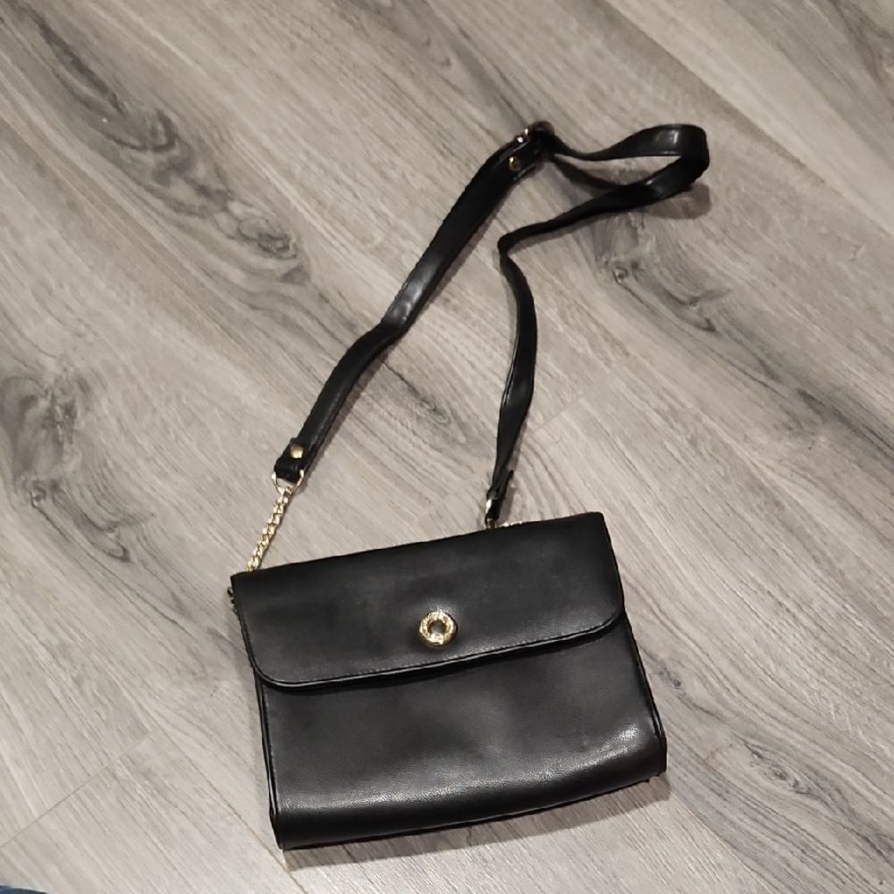 EUC Black Vintage Liz Claiborne Crossbody Bag